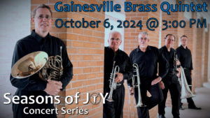 Seasons of Joy: Gainesville Brass Quintet @ Joy Lutheran Church